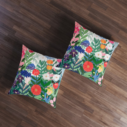 Square Tufted Floor Pillow