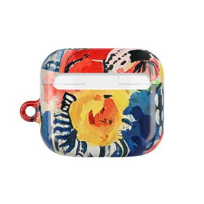 Abstract Flora AirPod Cases
