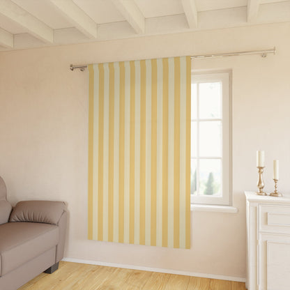 Buttercup Stripe Window Curtain