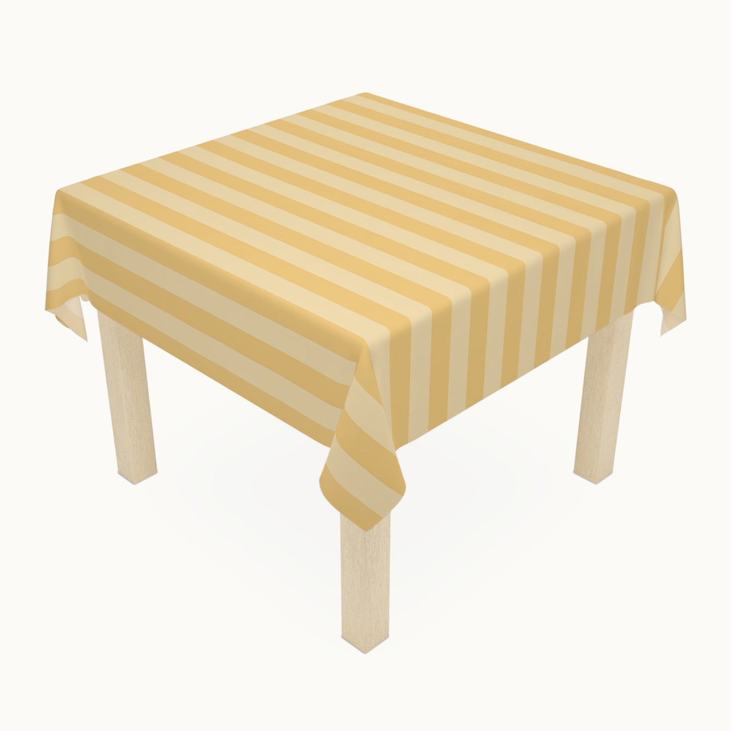 Buttercup Stripe Tablecloth