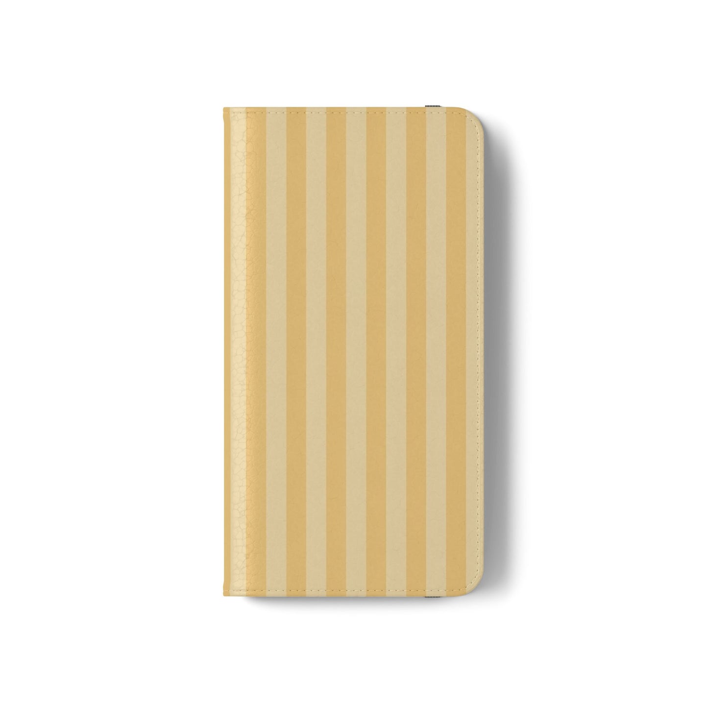 Buttercup Stripe Vegan Leather Flip Case