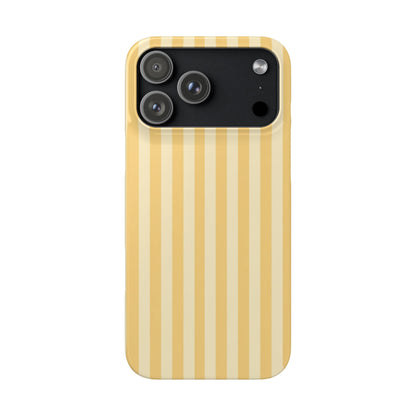 Buttercup Stripe Snap Phone Case