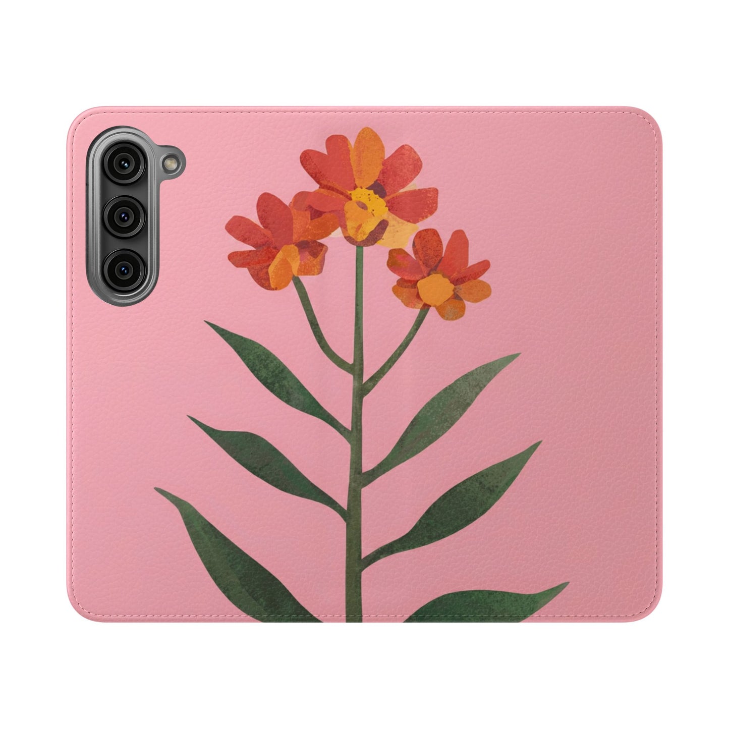 Vegan Leather Flip Case