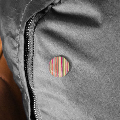 Summer Stripe Round Pins
