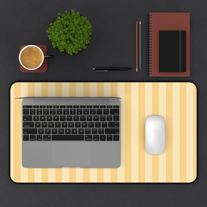 Buttercup Stripe Desk Mat