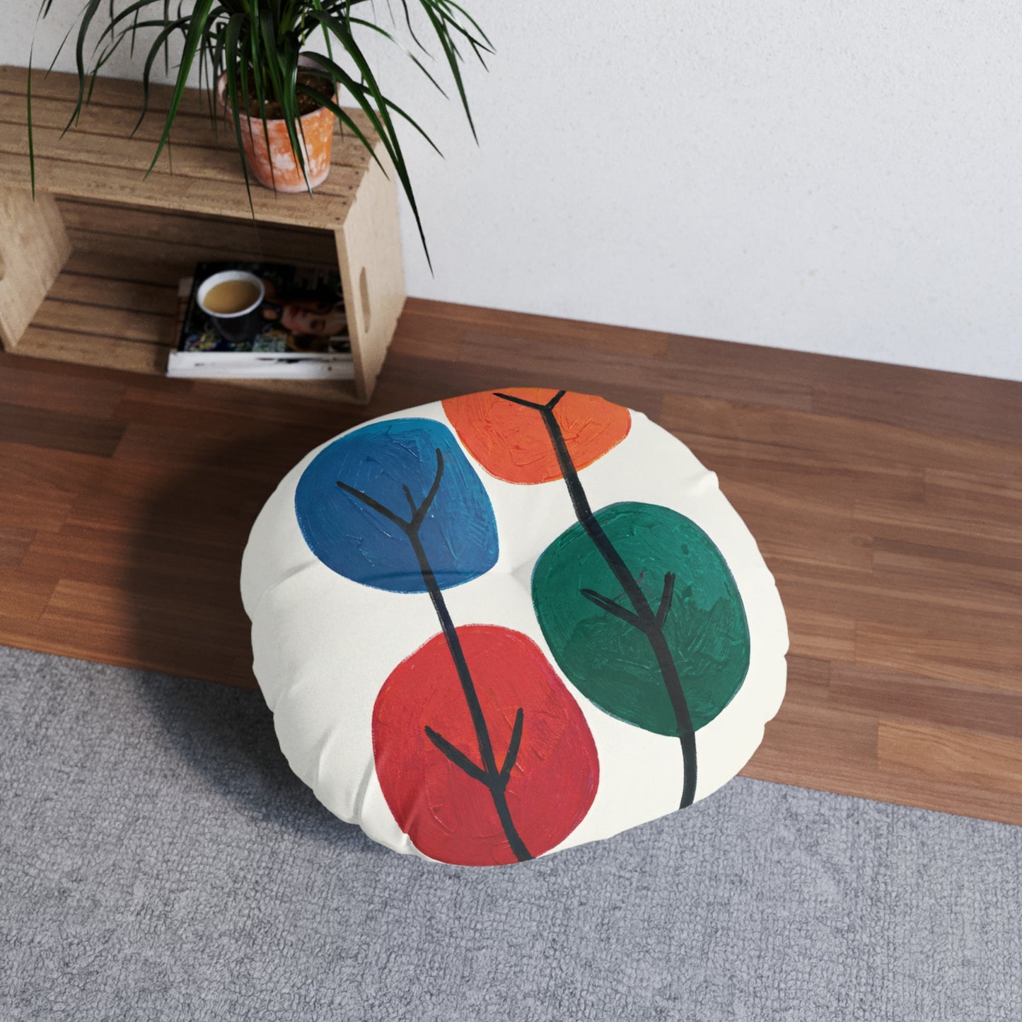 Tufted Floor Pillow