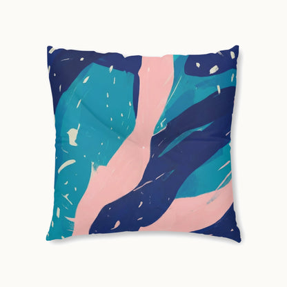 Square Tufted Floor Pillow