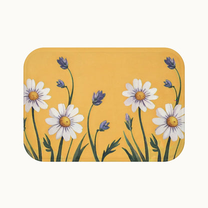 Spring Daisies Bath Mat