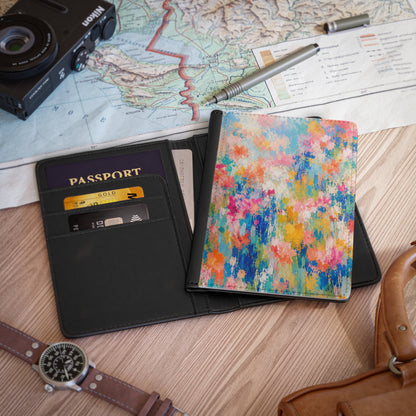 Chromatic Meadow Passport Cover