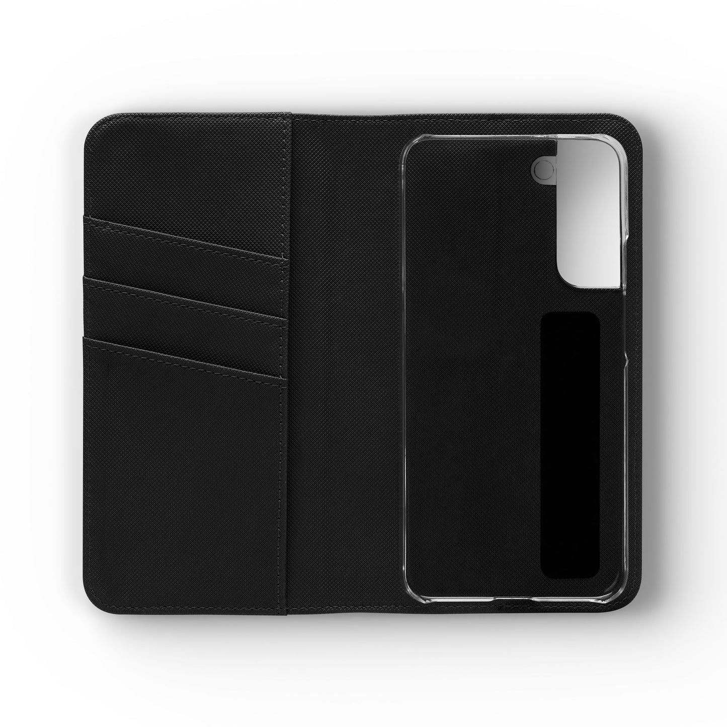 Summer Stripe Vegan Leather Flip Case
