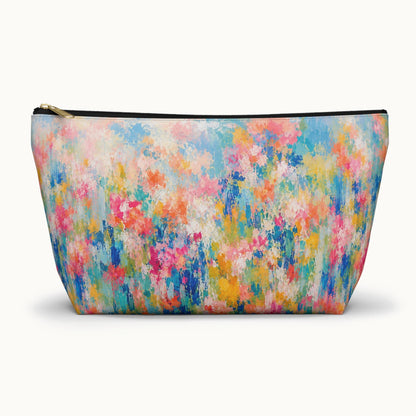 Chromatic Meadow Accessory Pouch with T-bottom