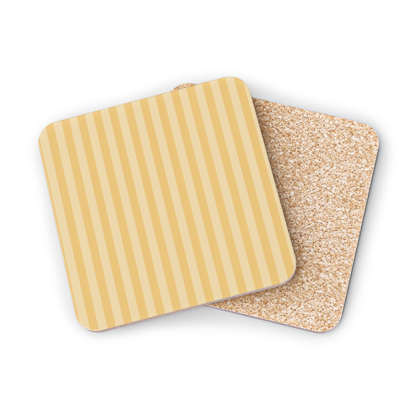 Buttercup Stripe Coasters