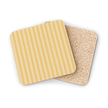 Buttercup Stripe Coasters