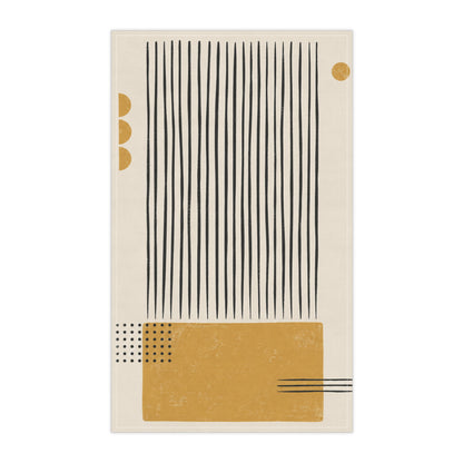 Ochre Cadence Tea Towel