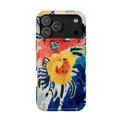 Abstract Flora Magnetic Phone Case