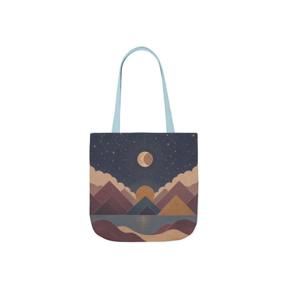 Celestial Vale Tote Bag with 5-Color Straps
