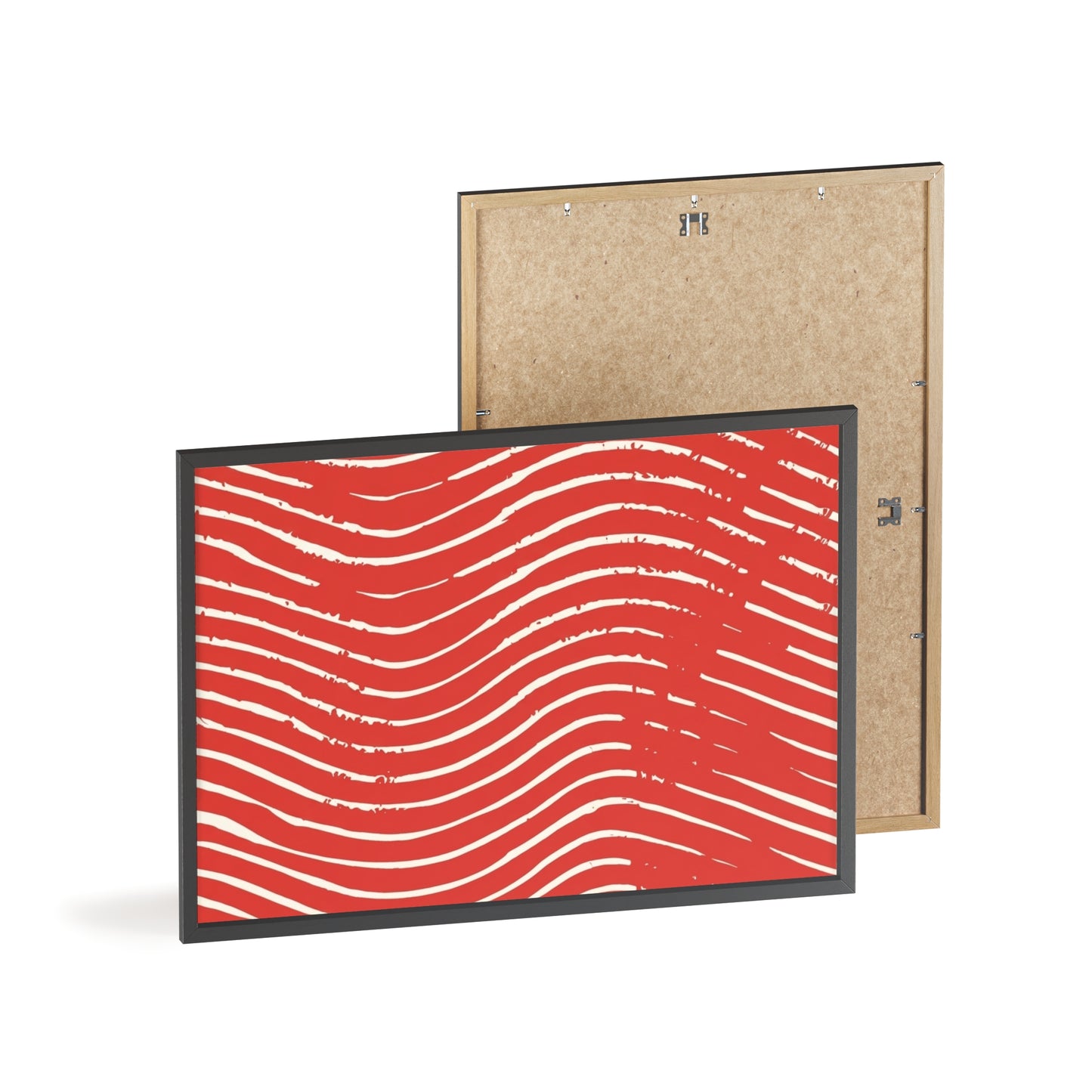 Scarlet Tide Wood Framed Posters