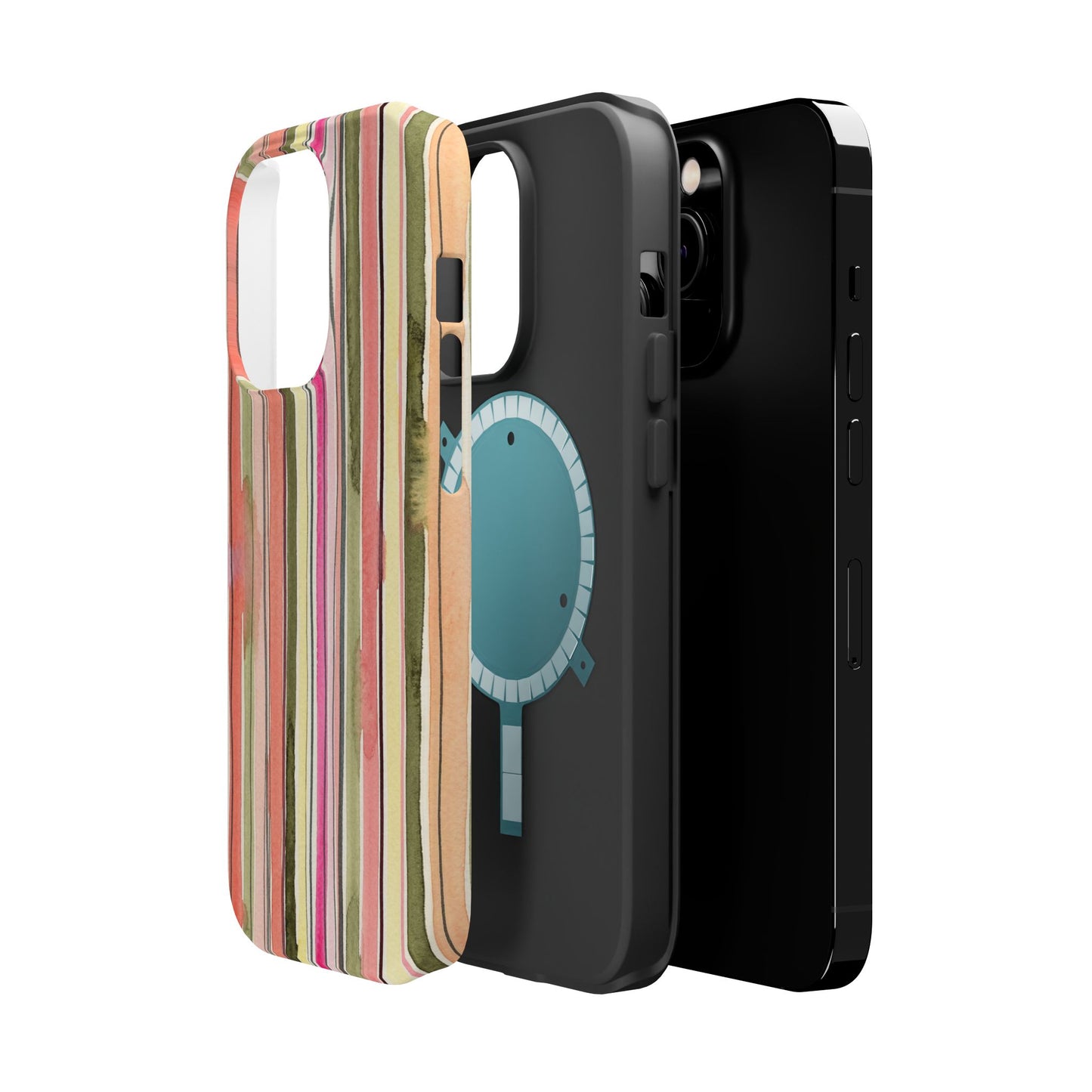 Summer Stripe Magnetic Phone Case