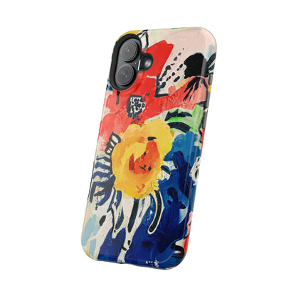 Abstract Flora Magnetic Phone Case