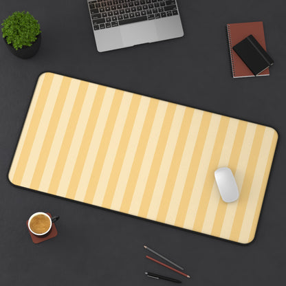 Buttercup Stripe Desk Mat