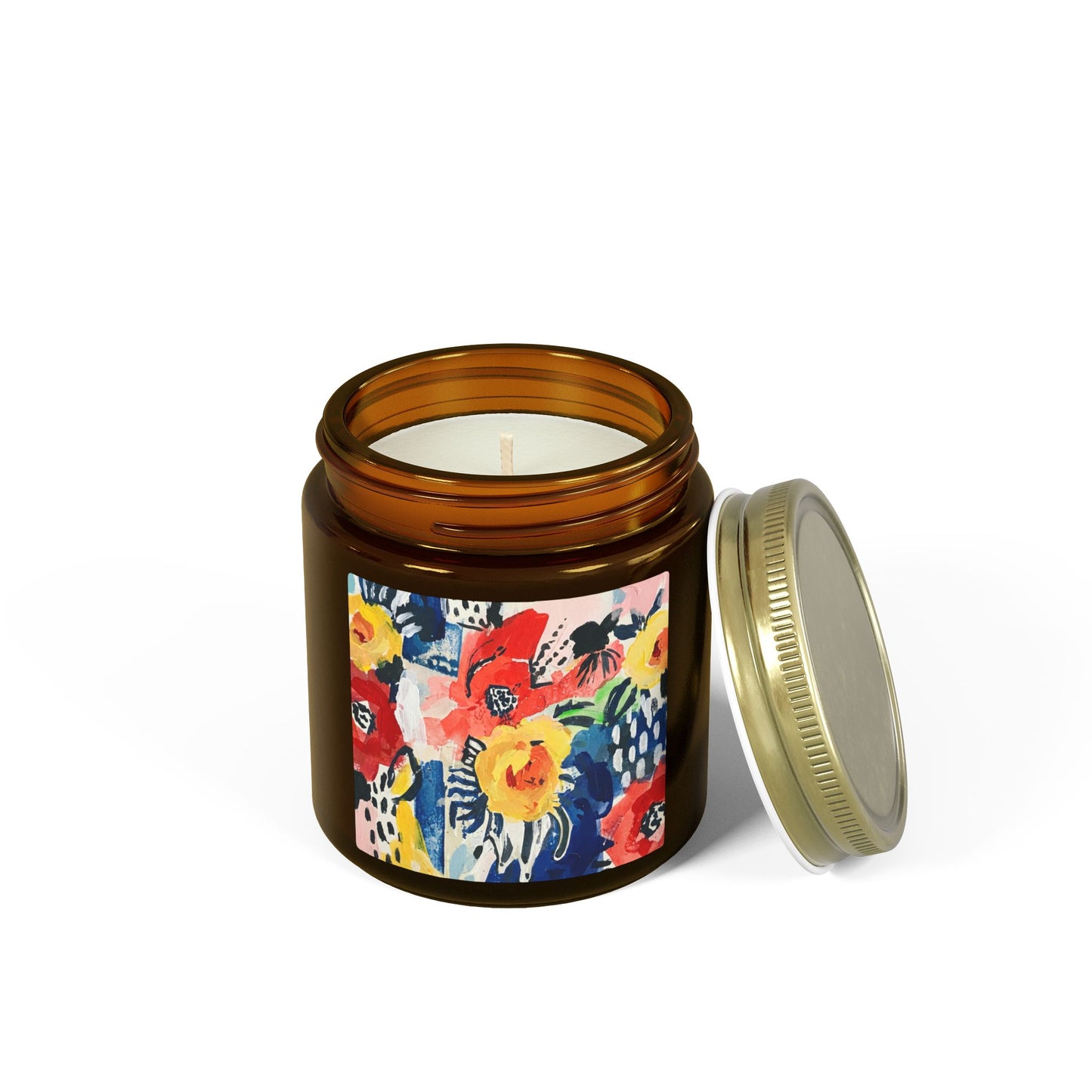 Abstract Flora Scented Candles