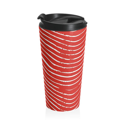 Scarlet Tide Stainless Steel Travel Mug