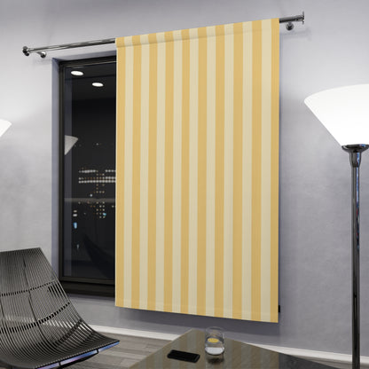 Buttercup Stripe Window Curtain