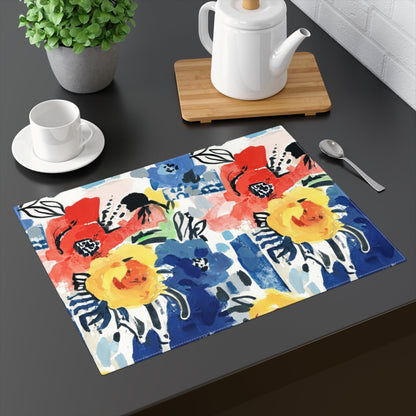 Abstract Flora Placemat
