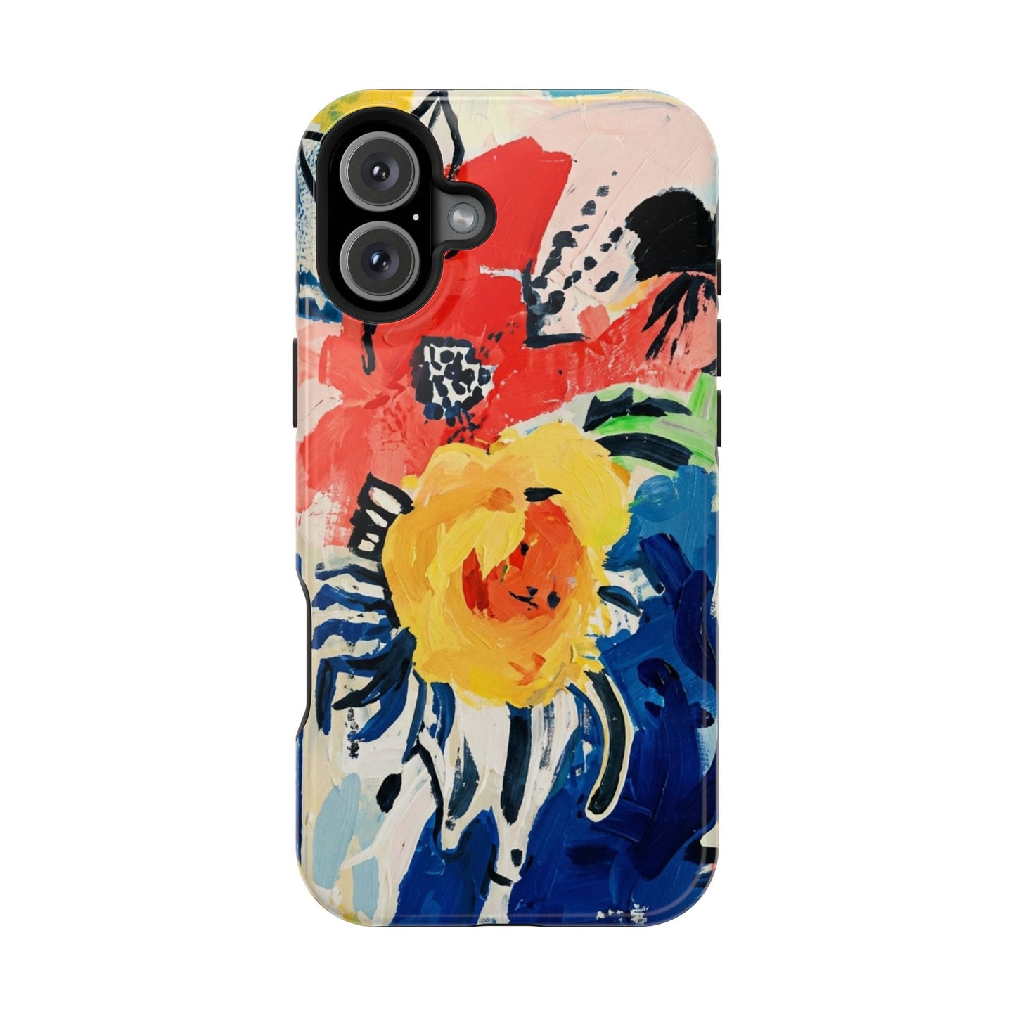 Abstract Flora Magnetic Phone Case