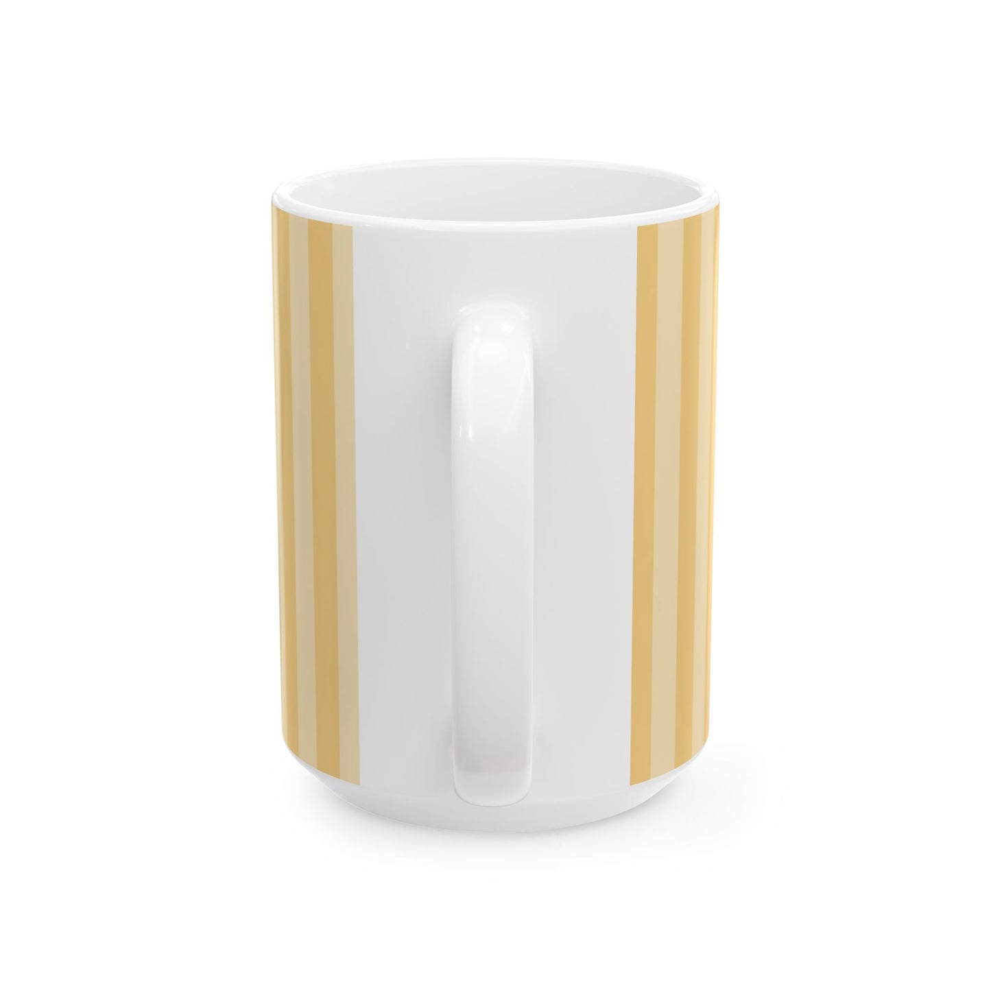 Buttercup Stripe Ceramic Mug