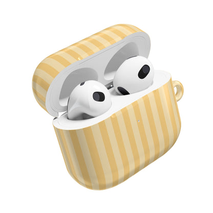 Buttercup Stripe AirPod Cases