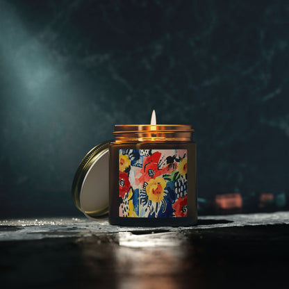 Abstract Flora Scented Candles