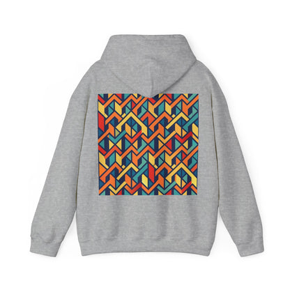 Geometric Pattern Hoodie - Cozy Streetwear Sweatshirt, Unisex Gift for Art Lovers, Casual Wear for All Seasons, Perfect for Layering [...]
