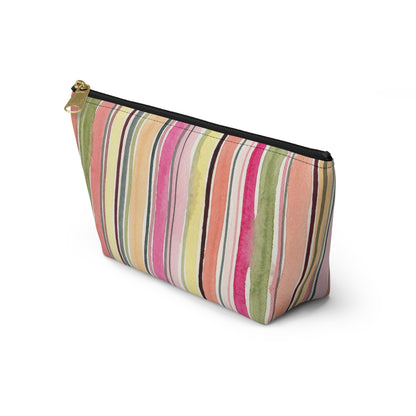 Summer Stripe Accessory Pouch