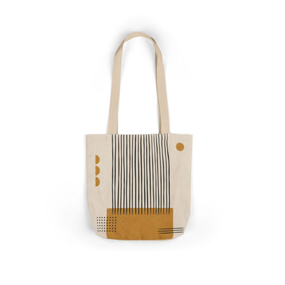 Ochre Cadence Tote Bag with 5-Color Straps
