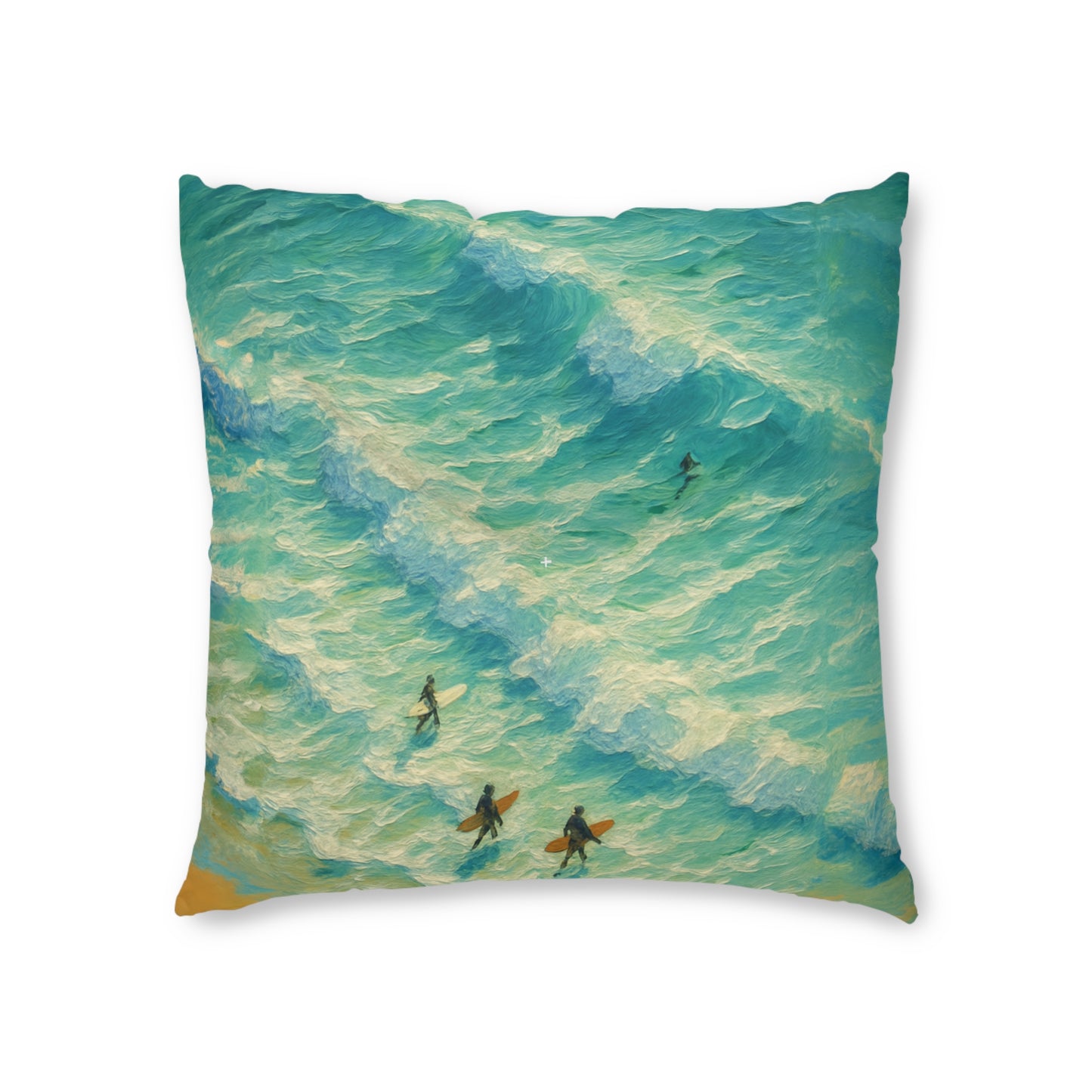 Square Tufted Floor Pillow