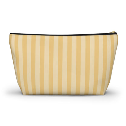Buttercup Stripe Accessory Pouch with T-bottom