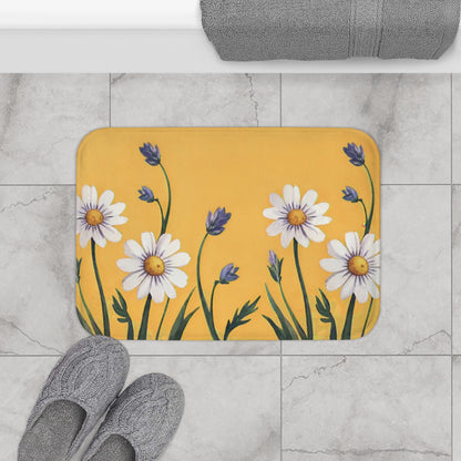 Spring Daisies Bath Mat