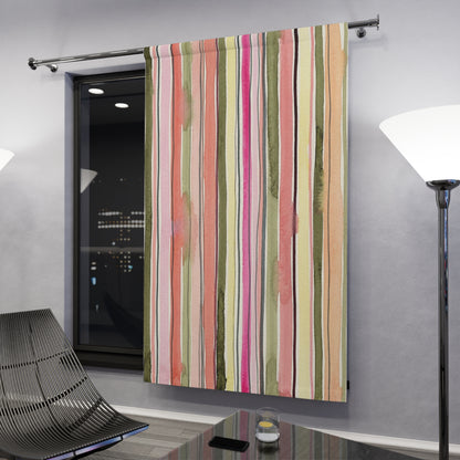 Summer Stripe Window Curtain