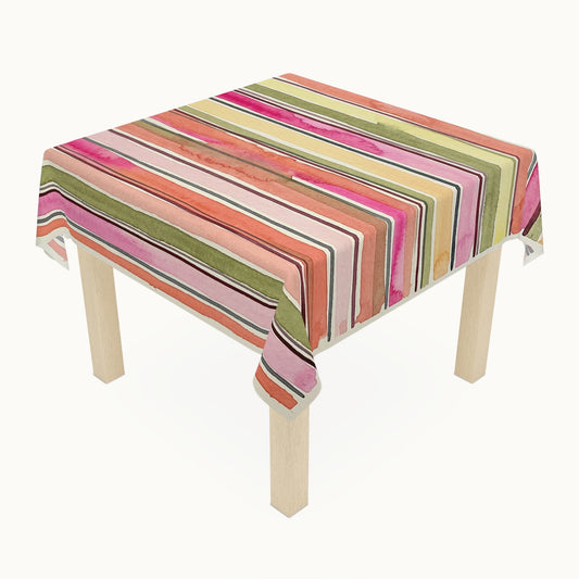 Summer Stripe Tablecloth