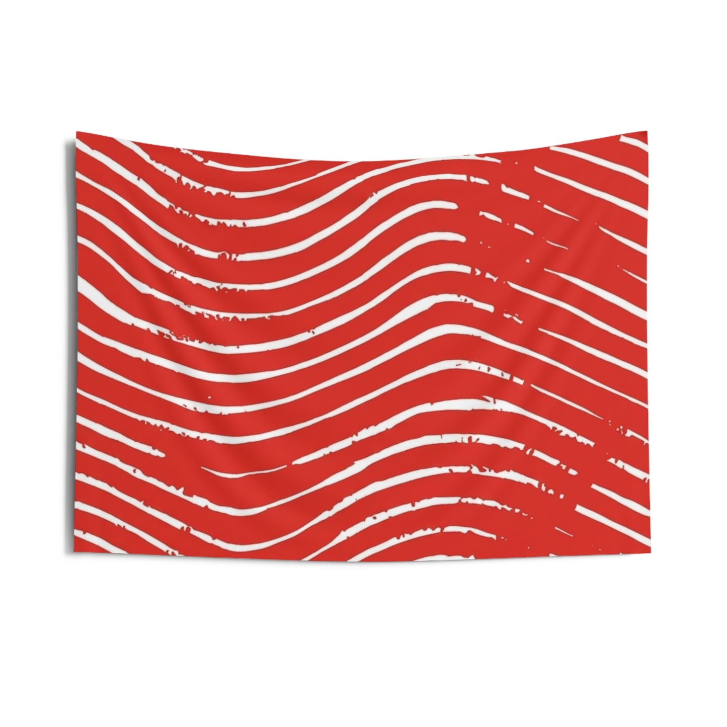 Scarlet Tide Wall Tapestry