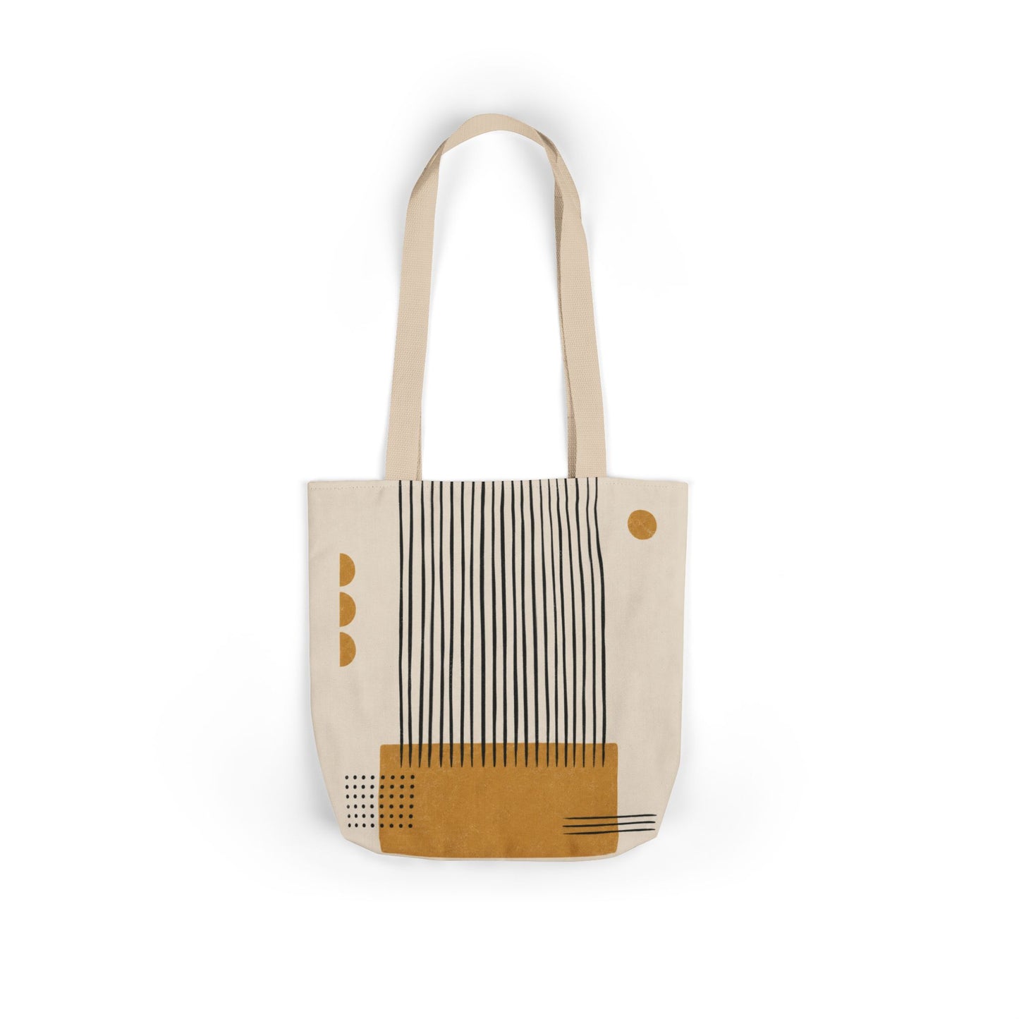 Ochre Cadence Tote Bag with 5-Color Straps