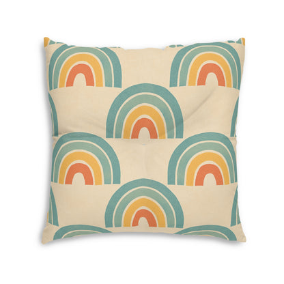 Square Tufted Floor Pillow — Square