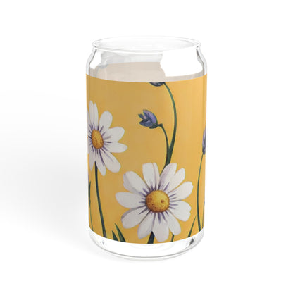 Spring Daisies Sipper Glass | 16oz