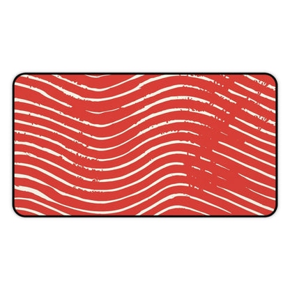 Scarlet Tide Desk Mat