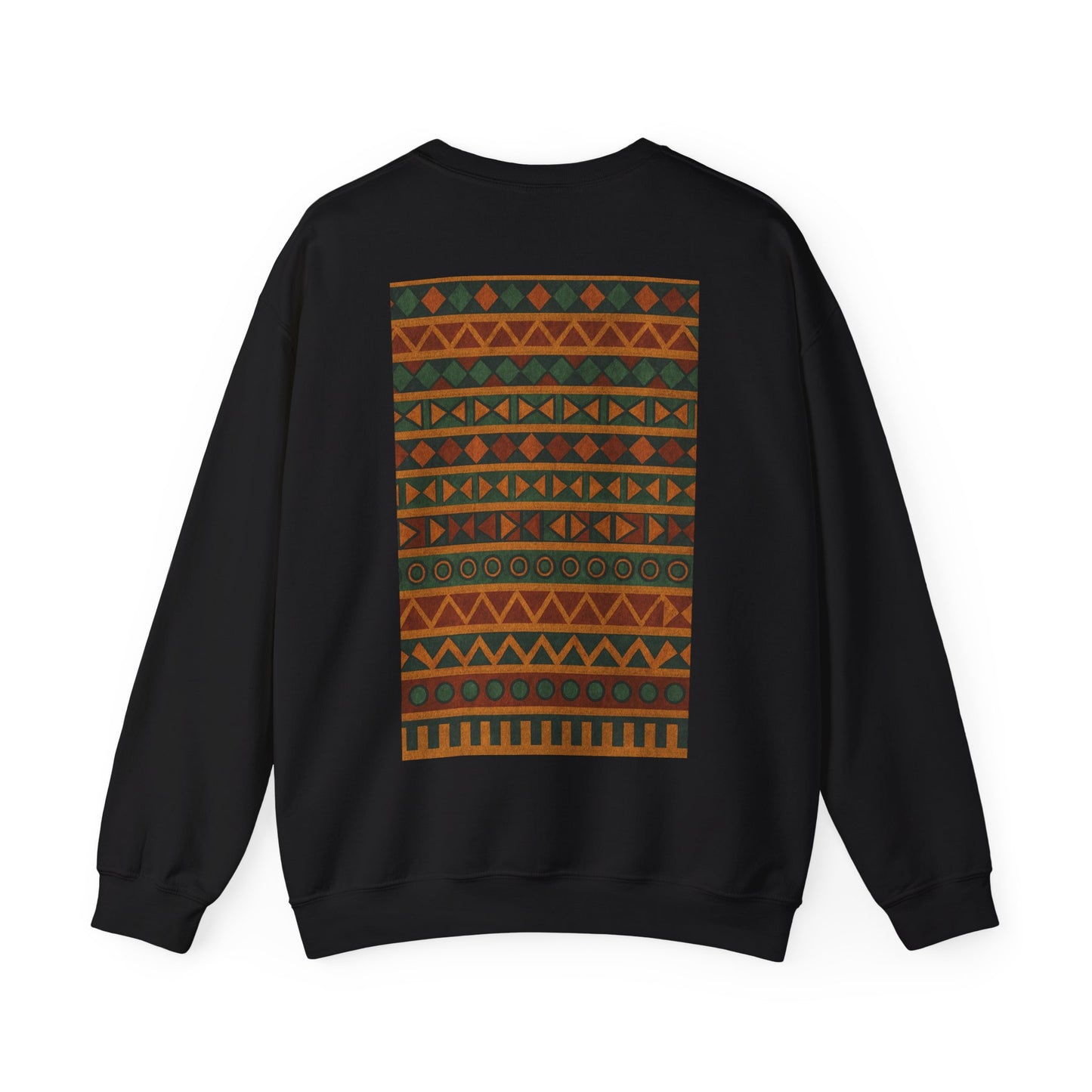 Trendy Unisex Patterned Crewneck Sweatshirt | Cozy Casual Wear, Unique Gifts, Fall Fashion, Home Comfort, Unisex Style