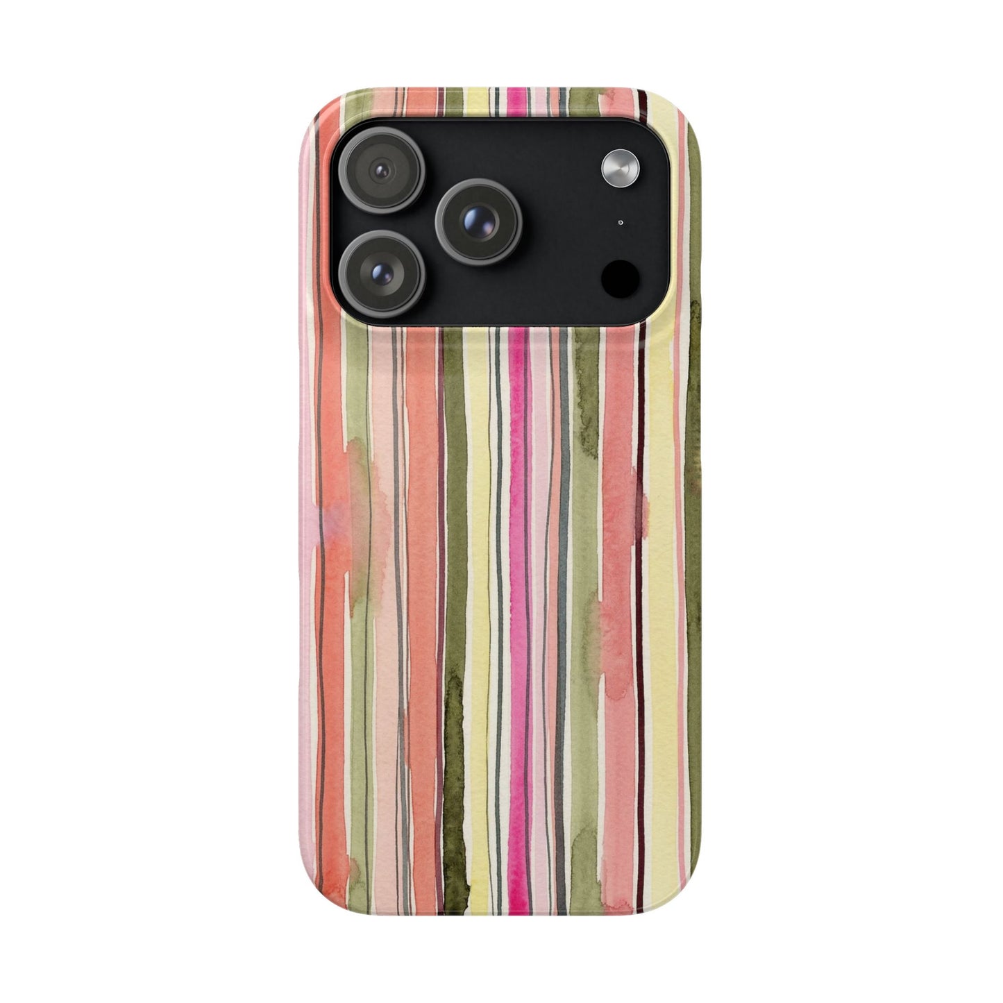 Summer Stripe Snap Phone Case