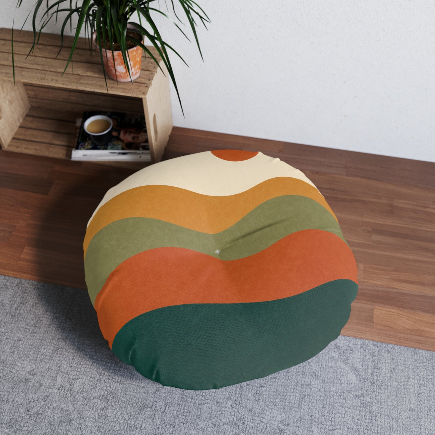 Tufted Floor Pillow