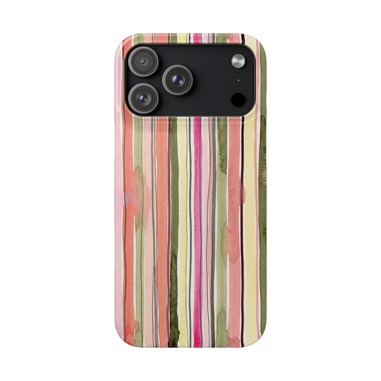 Summer Stripe Snap Phone Case
