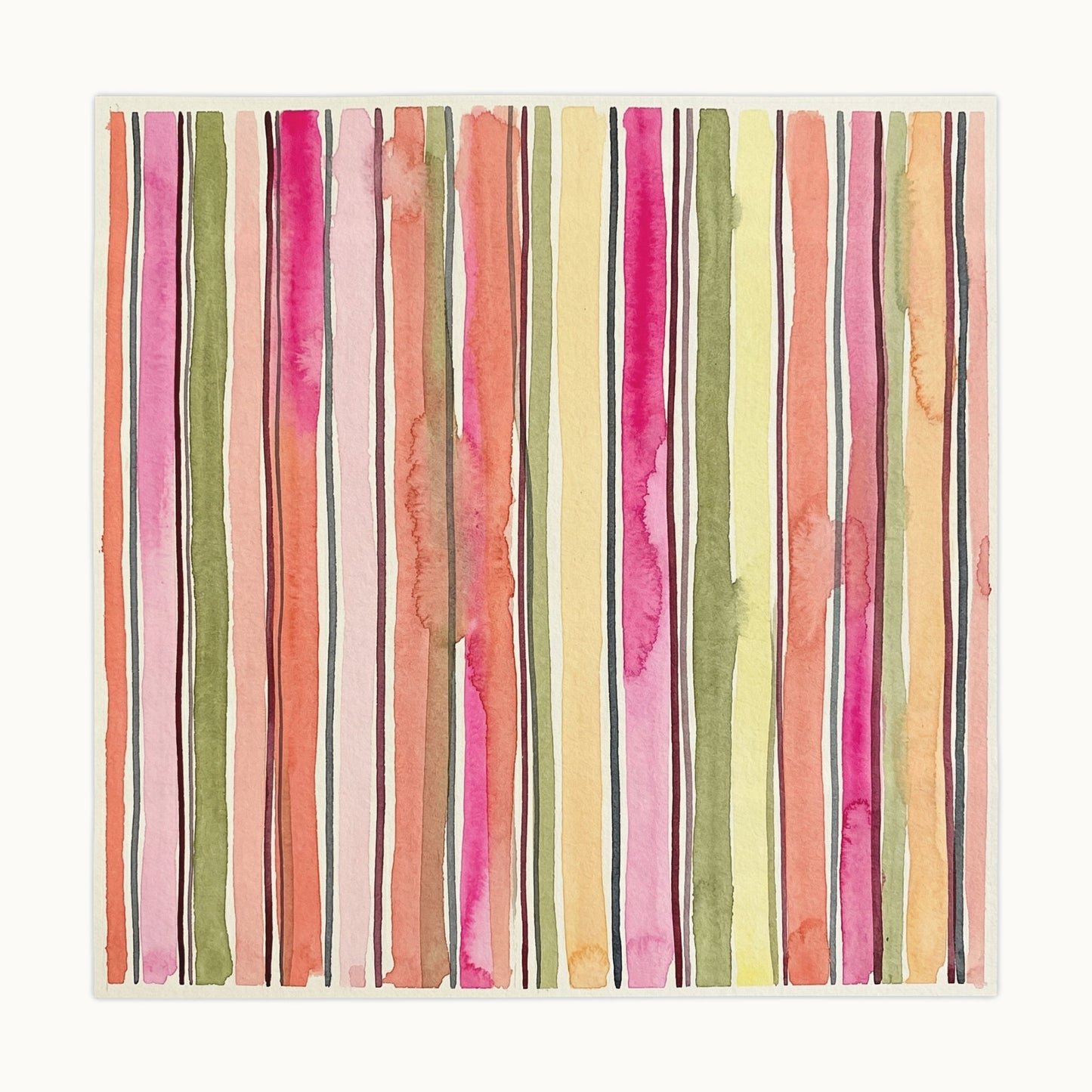 Summer Stripe Tablecloth